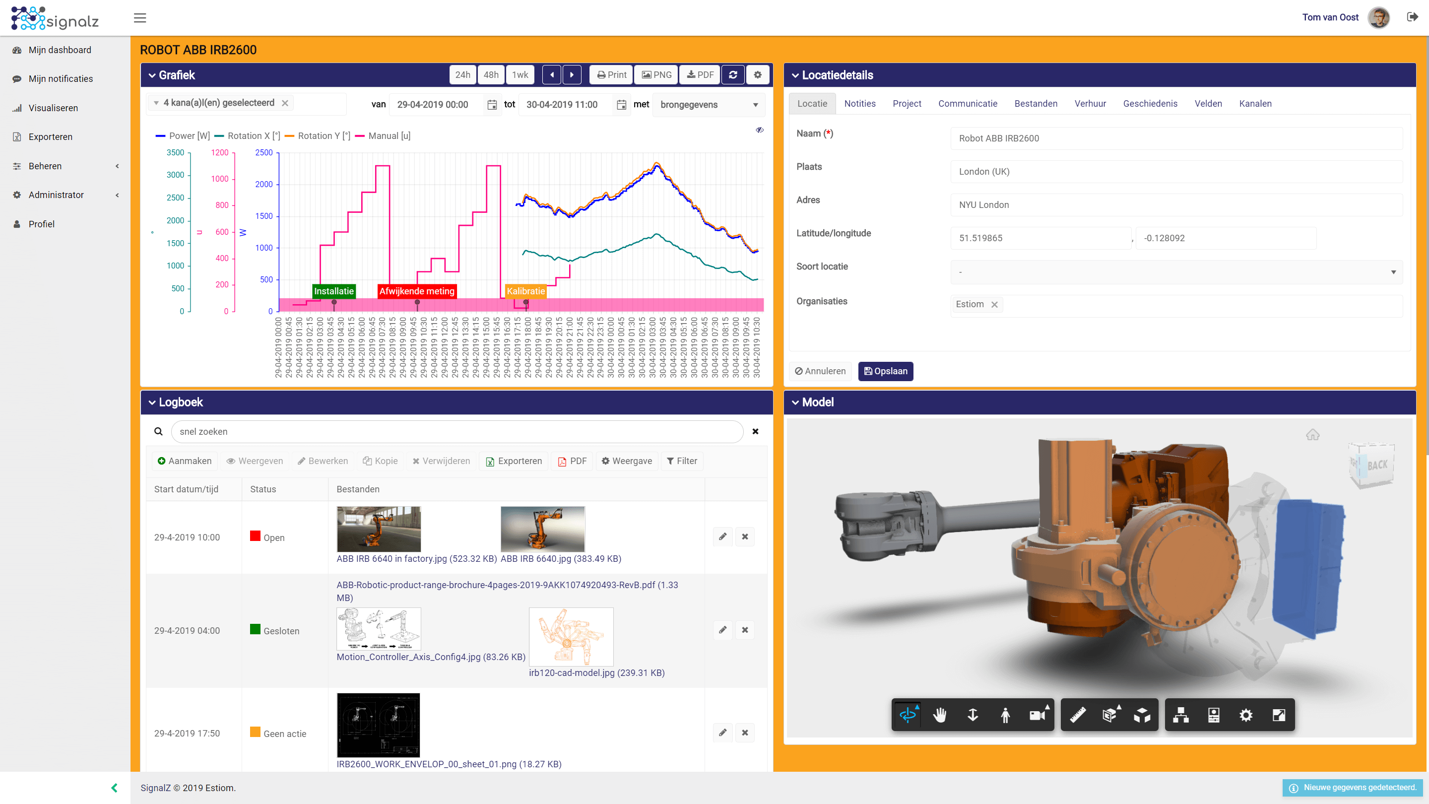 SignalZ. The IoT analytics platform.